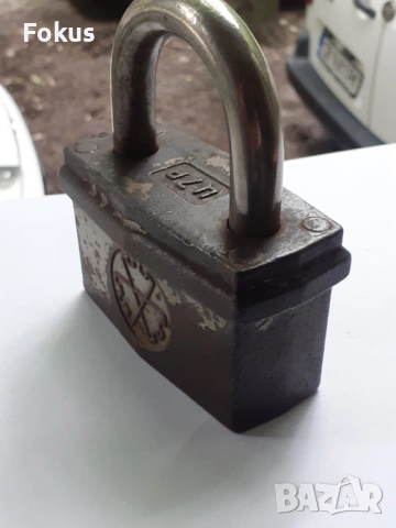 Голям стар катинар катанец СССР, снимка 4 - Антикварни и старинни предмети - 53279007