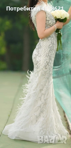 Елегантна официална рокля, подходяща за балове, сватби и специални събития., снимка 3 - Рокли - 52681271