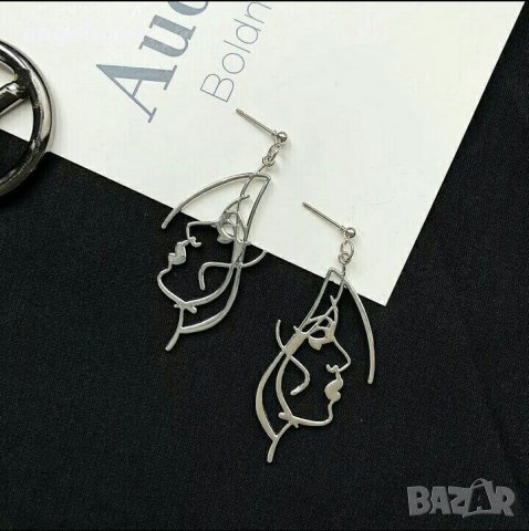 НОВИ Ефектни дамски висящи обеци