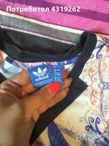 Дамска тениска Adidas, снимка 2 - Тениски - 50971465