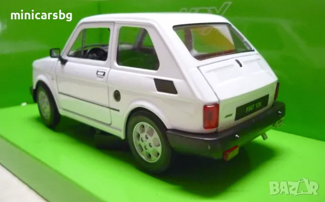 1:24 Метални колички: Polski Fiat 126 - Welly, снимка 2 - Колекции - 47879858