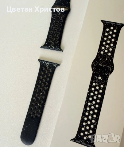 Оригинална Кайшка Midnight за Apple Watch 42/44/45/49mm, снимка 5 - Смарт гривни - 53437781