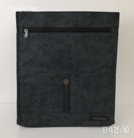 Firetrap - Мъжка раница H/Bone, размери - 37/31/6, цвят Сив/Черен., снимка 6 - Чанти - 39350626