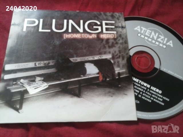 Plunge – Hometown Hero оригинален диск, снимка 1 - CD дискове - 40130453