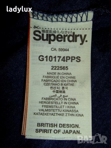 Super Dry Vintage, 60% Памук, Размер S. Код 873, снимка 7 - Тениски - 27429209