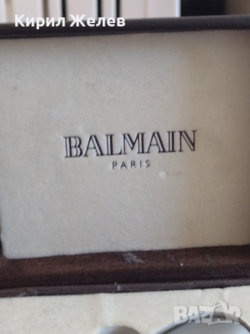 Луксозна дамска запалка BALMAIN PARIS в оригиналната кожена кутия 28151, снимка 4 - Запалки - 37242993