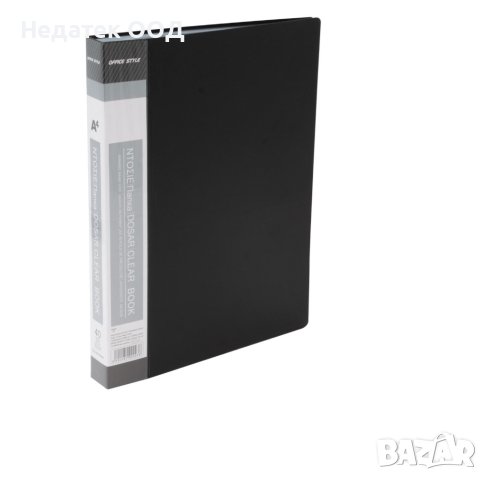Папка А4, с 40 слайда, черна