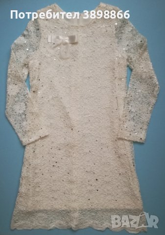 Детска дантелена рокля, Lilax, размер 116 см.