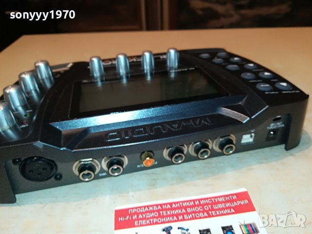 m-audio BLACK BOX 9V AC-внос swiss 2805222142M, снимка 14 - Ресийвъри, усилватели, смесителни пултове - 36905605