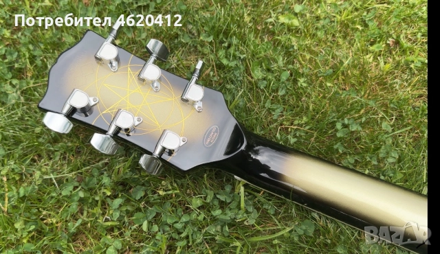 2024 Epiphone Adam Jones 1979 Les Paul Custom Antique Silverburst, снимка 9 - Китари - 52023764