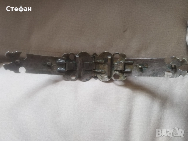 Сребърни пафти с ниело., снимка 4 - Антикварни и старинни предмети - 52184239