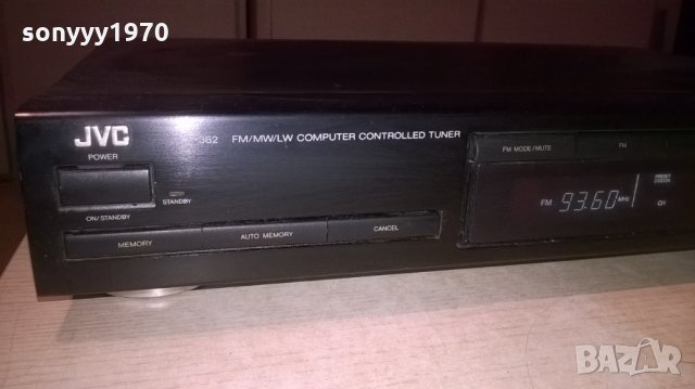 jvc fx-362bk stereo tuner-внос франция, снимка 6 - Ресийвъри, усилватели, смесителни пултове - 26684075