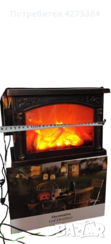 Декоративна коледна камина - уют и празнично настроение във всеки дом, снимка 4 - Декорация за дома - 52218908