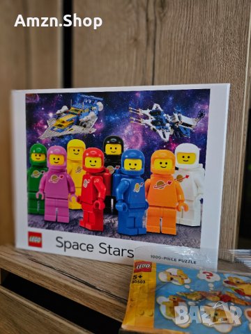 Оригинален Lego пъзел Space Stars 1000 части + подарък 30503, снимка 4 - Пъзели - 42854904