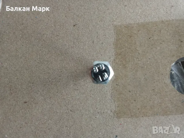 🔩 БОЛТ,болтове С ШЕСТОСТЕННА ГЛАВА, ПОЦИНКОВАН M5x25 ММ,оп.100бр., снимка 3 - Железария - 50143208