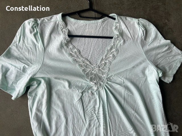 НОВА дамска нощница с бродерия, снимка 2 - Нощници - 51243993