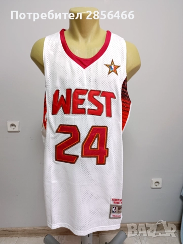 Мъжки потник Mitchell&Ness Kobe Bryant Los Angeles Lakers NBA All-Star размер XL , XXL