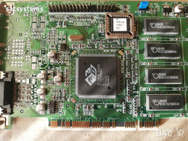 Видео карта ATI 3D Rage II+ DVD 2MB PCI, снимка 6 - Видеокарти - 36722822