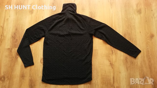 ULVANG Comfort 200 Turtle Neck With Zip 80% Merino Wool размер L - XL термо блуза  - 182, снимка 3 - Блузи - 39754530