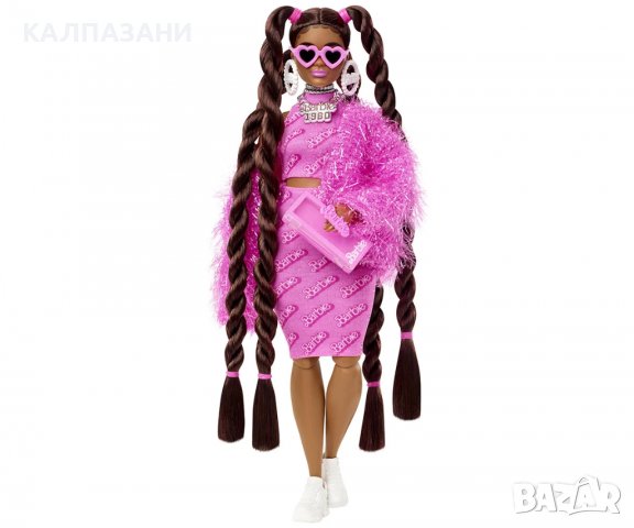  Кукла Barbie - Екстра: С лого от 80-те HHN06, снимка 5 - Кукли - 39002945