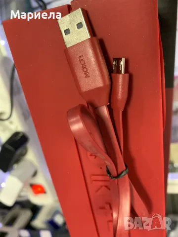 Силиконова Bluetooth Колона 2х5W / Bluetooth Колона LEXON / Червена Безжична Колона, снимка 10 - Bluetooth тонколони - 47289074