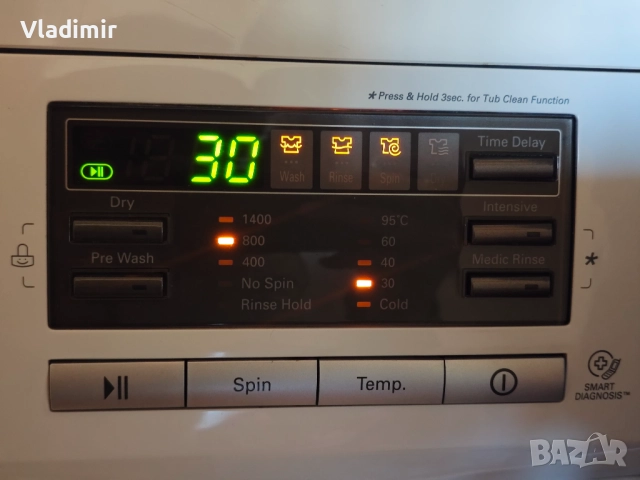 Пералня със сушилня LG, Direct Drive (за лагери), снимка 4 - Перални - 51897883