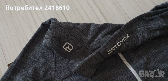 ORTOVOX Merino Inside Stretch Full Zip Womens Size M ОРИГИНАЛ! Дамско горнище с цял цип!, снимка 2 - Спортни екипи - 38795803