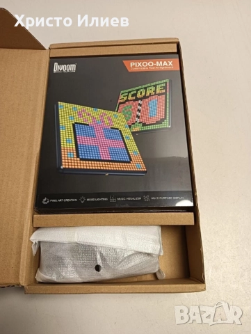 Дигитална цифрова фоторамка Divoom Pixoo 32x32 арт LED дисплей за декорация, снимка 12 - Други стоки за дома - 52468656