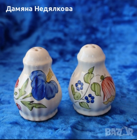 комплект за сол и пипр, солнички, снимка 2 - Аксесоари за кухня - 51786551