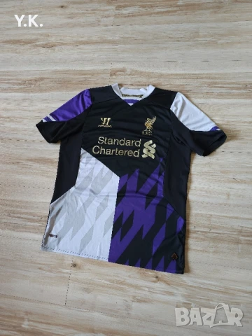 Оригинална мъжка тениска Warrior WarTech x F.C. Liverpool x Williams / Season 13-14 (Third), снимка 2 - Тениски - 51337985