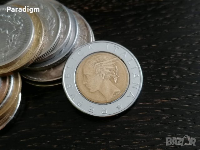 Монета - Италия - 500 лири | 1993г., снимка 2 - Нумизматика и бонистика - 28736719