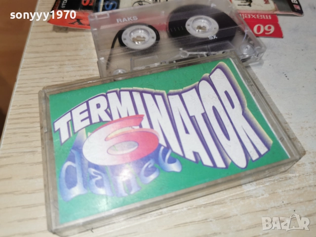 TERMINATOR 6 DANCE-TAPE 2312251655, снимка 11 - Аудио касети - 52885653