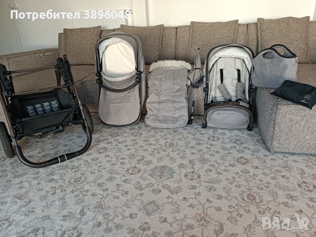 Детска количка Mercedes-Benz Hartan , снимка 8 - Детски колички - 42984373