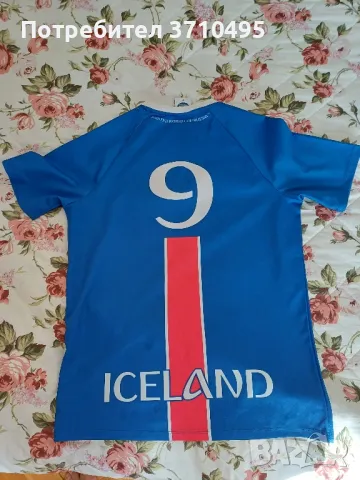 Продавам фланелка на Исландия , снимка 5 - Футбол - 47765869