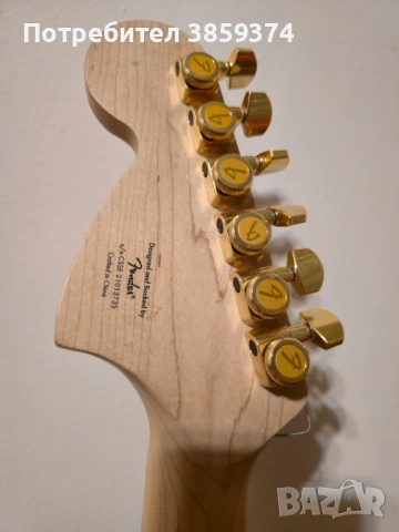 Електрическа китара Custom Squier Affinity Stratocaster, снимка 8 - Китари - 52202893