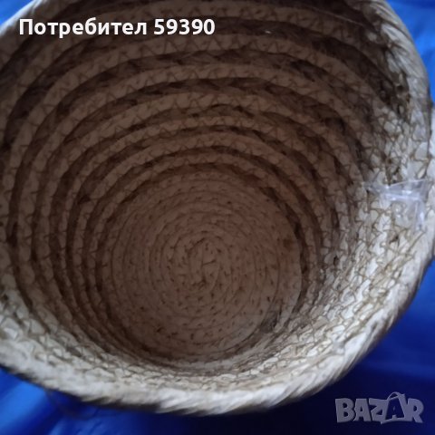 Малка кашпа от естествени материали , снимка 3 - Други - 39831336