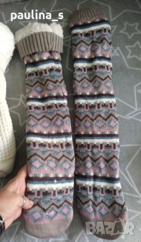 Топли терлици с вата - 4бр, снимка 6 - Дамски чорапи - 39219288