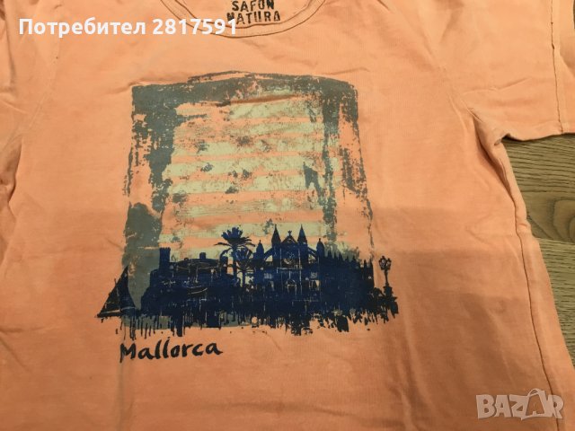 Тениска Mallorca на Safon Natura размер 12, снимка 2 - Детски тениски и потници - 43316740