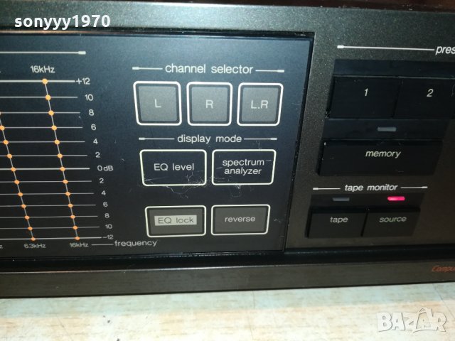 🛑technics sh-8046 computer equalizer-made in japan 2201221657, снимка 5 - Ресийвъри, усилватели, смесителни пултове - 35524176