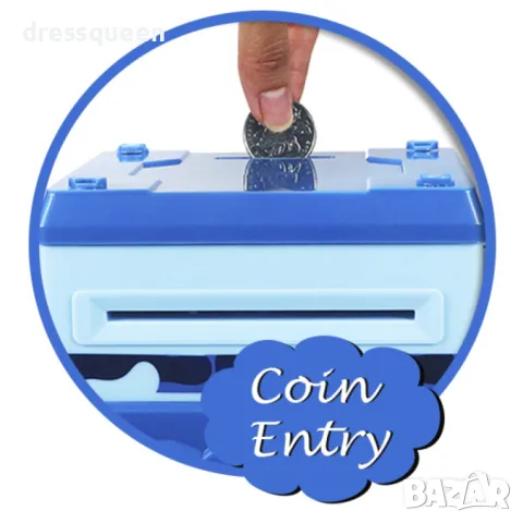 4363 Електронна касичка Mini ATM – Детски сейф с ПИН код, снимка 2 - Други - 48905920