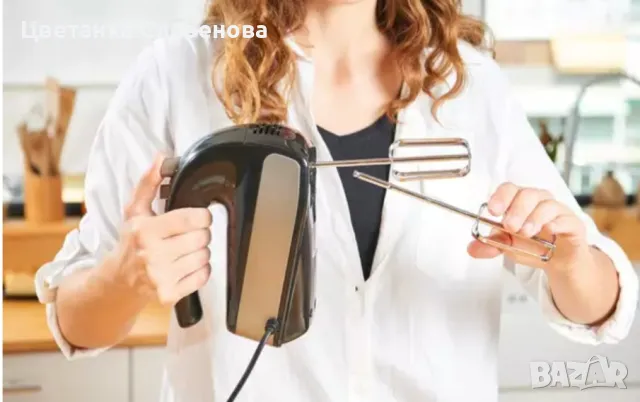 Електрически миксер BLACK+DECKER BXMX500E - 500W, 5 скорости + Turbo, снимка 3 - Миксери - 49302680