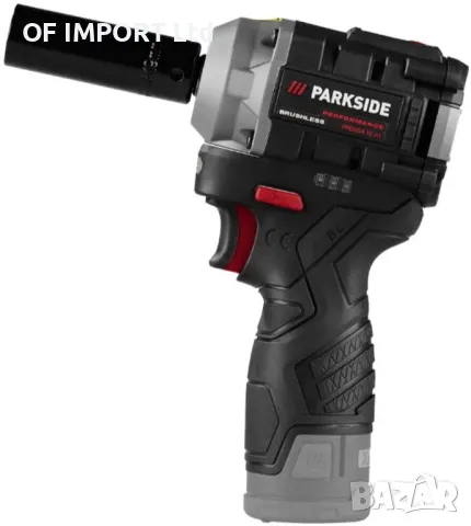 Безчетков Акумулаторен Ударен Гайковерт PARKSIDE Performance 12V Li-Ion 350Nm, снимка 3 - Други инструменти - 50220127