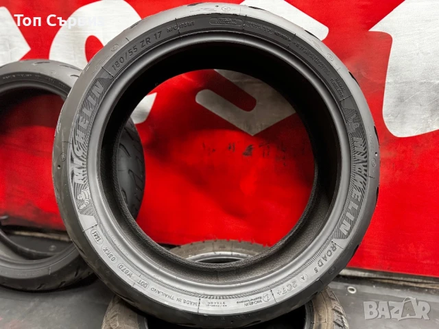 120 70 17/180 55 17, Мото гуми, Michelin Road5, снимка 5 - Гуми и джанти - 51158671