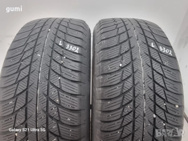 2бр зимни гуми 205/55/16 BRIDGESTONE L03302 , снимка 3 - Гуми и джанти - 50712697