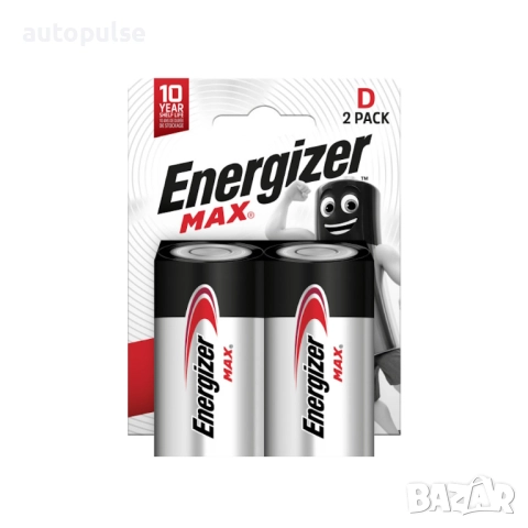 Батерии Energizer MAX D 2 броя