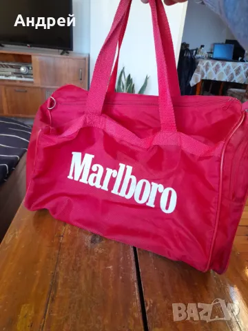Стара чанта,сак Marlboro #2, снимка 2 - Други ценни предмети - 48571660