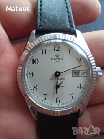 Rayam 23 швейцарски часовник, снимка 2 - Антикварни и старинни предмети - 52029351