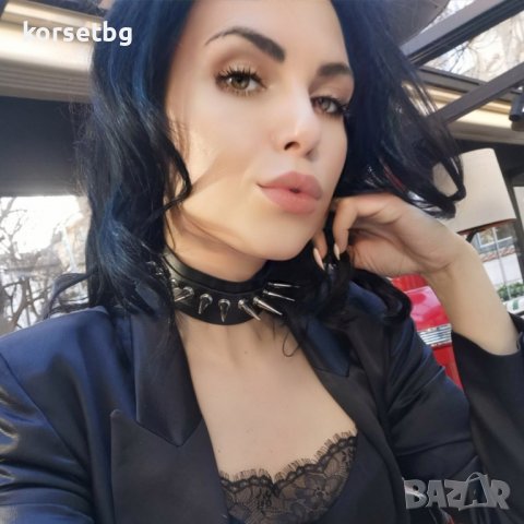 Чокър с шипове 20127, снимка 1