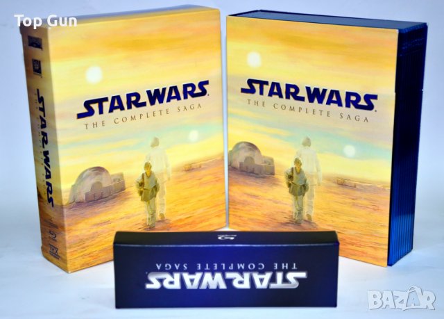 Блу Рей Междузвездни Войни 1-6 (9 диска) Blu Ray Star Wars, снимка 1 - Blu-Ray филми - 44061548