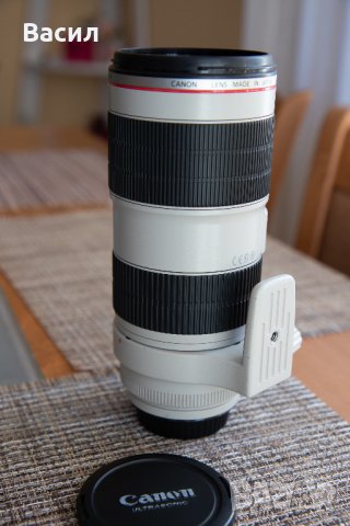 Canon 70-200  2.8L IS II, снимка 3 - Обективи и филтри - 43416040